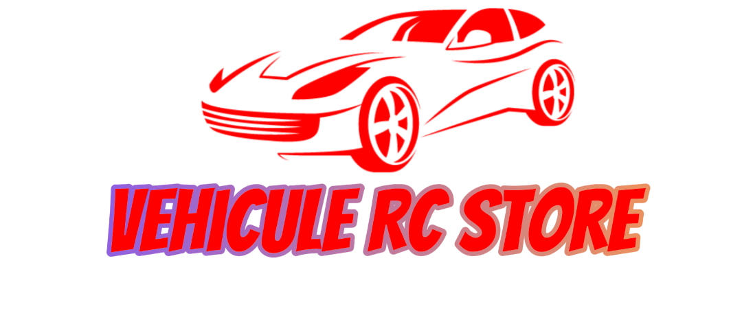 Vehicule RC Store logo avec contours rouge