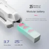Batterie modulaire de drone avec 3.7V et 25 minutes de durée de vie, conçue pour une installation et un retrait faciles