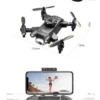 Drone Mini V30 avec transmission d’image HD via Wifi pour une vision en haute altitude.