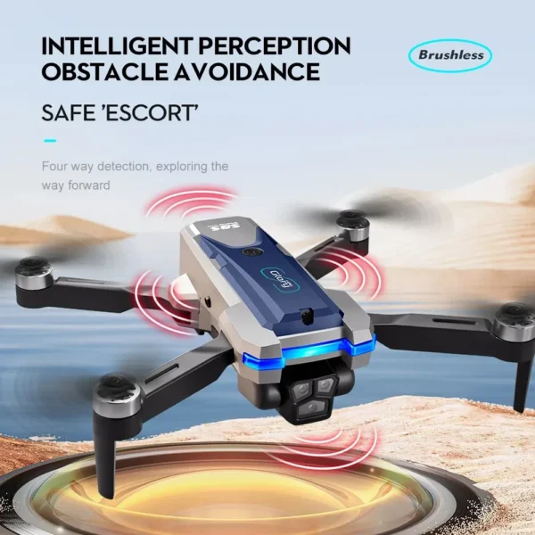 Le drone SkyEagle S8S avec technologie de perception intelligente pour l'évitement d'obstacles, assurant un vol sûr et stable.