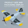 Dimensions de l'avion de combat RC BF109 avec envergure de 37 cm et longueur de 32 cm, en mousse EPP durable