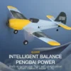 BF109 Avion RC avec système de stabilisation par gyroscope pour un vol facile et équilibré