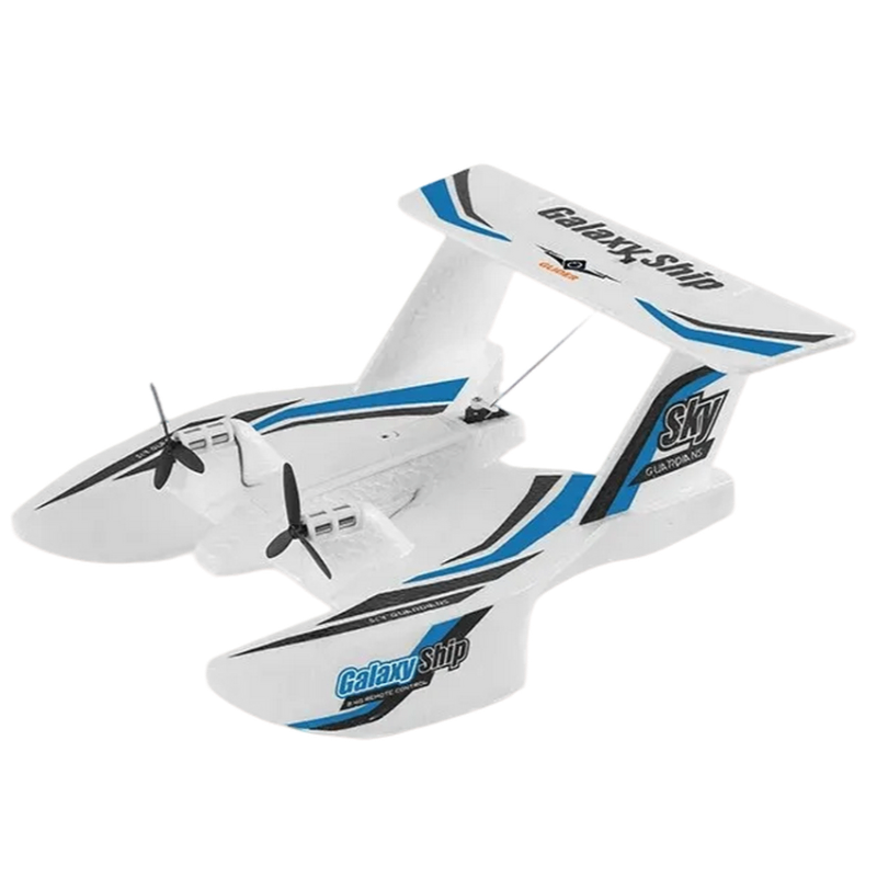 AquaSky KF603 Planeur RC hybride 3CH pour mer et air avec structure en mousse EPP