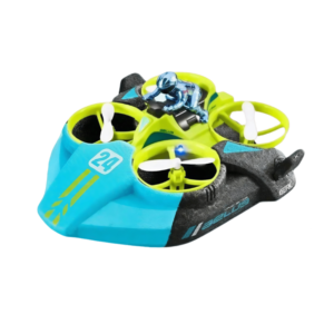 Drone RC multifonctionnel 3-en-1 pour terre, mer et air avec design unique