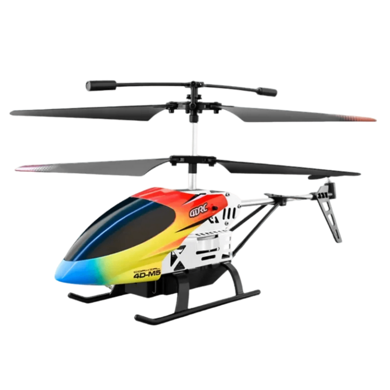 Mini Hélicoptère RC Infrarouge Avec LED – Double Gyroscope, Vol Vertical Automatique – Pour Enfants – USB – Couleurs Aléatoires