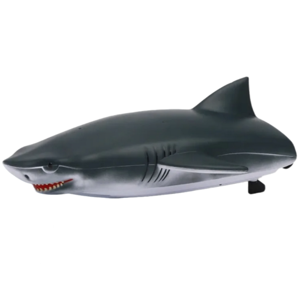 Bateau télécommandé Requin Speedboat RC 2 en 1 pour aventures aquatiques