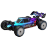 Voiture RC brushless 80 km/h bleue JIUSI WB12 PRO tout terrain 1/12
