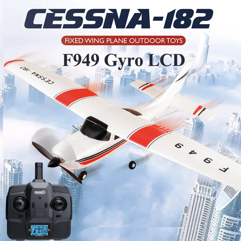 Avion RC F949 LCD Cessna 182 – Puissance, Stabilité