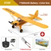 Dimensions avion RC WLtoys A160 avec envergure de 65 cm et longueur de 46 cm